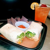 Hummus Wrap at Yes It's Fresh in Cleveland