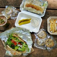 A nice vegan lunch at Yes It's Fresh in Cleveland