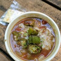 Veggie gumbo!! at Yes It's Fresh in Cleveland