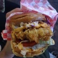 Vegan V.F.C Burger - 230thb at Bootlegger in Phuket