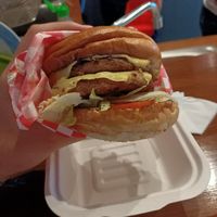 Vegan burger with beyond meat!! at Bootlegger in Phuket