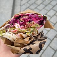 Falafel Wrap at beets&roots - Dorotheenstraße in Berlin