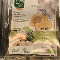 Pasta clearly labelled  at NaturaSi in Finale Ligure