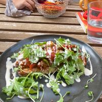 Granola bowl & vegan tostada  at Blackbird in Valencia