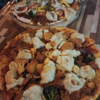 2 Different Pizzas at Flavours Of India in Khao Lak