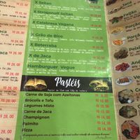 Cardápio lanches at Taberna 32 in Porto Alegre