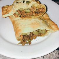 Pastel de pts at Taberna 32 in Porto Alegre