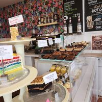 vegan cake at Cloud 9 in Brighton