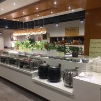  Nicely laid out buffet  at Miao Ji Xiang Vegan Buffet in Qingdao