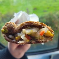 Vegan No Beef Pastie at DD's Bakery in Dolgellau