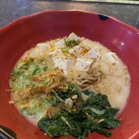 Vegan creamy ramen  at JINYA Ramen Bar in North Bethesda