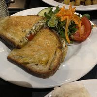 Toasted sandwich   at Alpine Coffee Shop and Gallery in Betws-y-coed