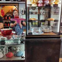 Indoors at Alpine Coffee Shop and Gallery in Betws-y-coed