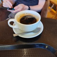 Americano at Alpine Coffee Shop and Gallery in Betws-y-coed