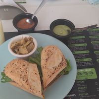 Choripan at Poderosa in Queretaro