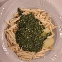 Trofie al Pesto Vegan at La Locanda di Lo in Finale Ligure