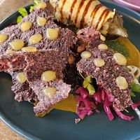 Berenjena algarrobo at Violeta in Santiago