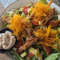 Caesar salad at Violeta in Santiago