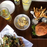 Burger  at Plum Bistro in Seattle