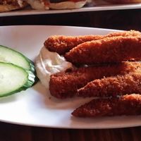 Seitan Fingers at Plum Bistro in Seattle
