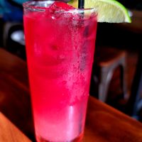 Blackberry lemonade at Plum Bistro in Seattle