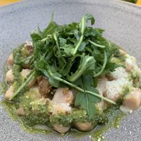 Black truffle sweet potato gnocchi   at Plum Bistro in Seattle