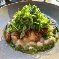 Black truffle sweet potato gnocchi   at Plum Bistro in Seattle