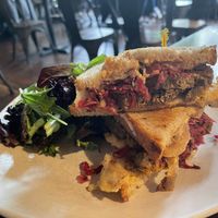 Reuben sandwich   at Plum Bistro in Seattle