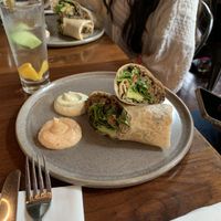 breakfast burrito  at Plum Bistro in Seattle