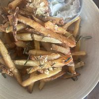 Rosemary fries  at Plum Bistro in Seattle