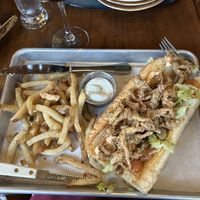 Po’ Boy  at Plum Bistro in Seattle