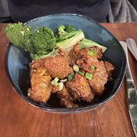 General Tso’s cauliflower   at Plum Bistro in Seattle