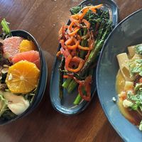 Charred broccolini   at Plum Bistro in Seattle