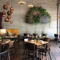 decor at Plum Bistro in Seattle