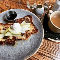 Gluten free vegan french toast💕 at Plum Bistro in Seattle