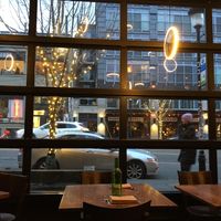 Seating. Interior.  at Plum Bistro in Seattle