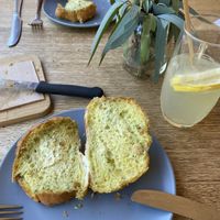 Amazing damper with garlic butter  at Kawul in Pokolbin