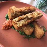 Chickpea fries  at Kawul in Pokolbin