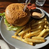 Rösti burger  at Kawul in Pokolbin