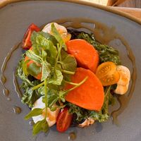 Glazed mushrooms with cashew cream   at Kawul in Pokolbin