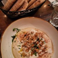 Hummus at Hummus Kitchen - Hell's Kitchen in New York City