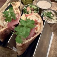 Cauliflower tacos  at Hummus Kitchen - Hell's Kitchen in New York City