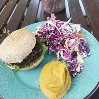 Burger at Evergreen in Nicosia