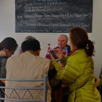 Menu at Nourish in Inverness