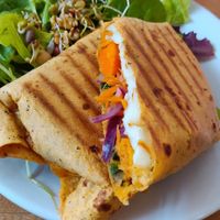 Halloumi for the veggie at Nourish in Inverness