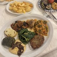 Vegan platter  at Napa Tavern in Ayia Napa