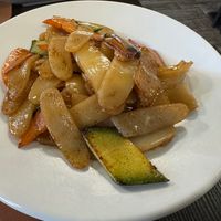 Vegetable noodles at Lucky Sushi in Civitavecchia