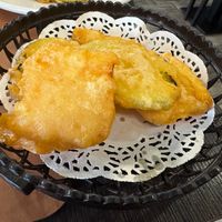 Vegetable tempura at Lucky Sushi in Civitavecchia