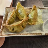 Vegetable dumplings (fried) at Lucky Sushi in Civitavecchia