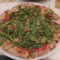 Pizza vegan at Fiori di Zucca in Alcobaca
